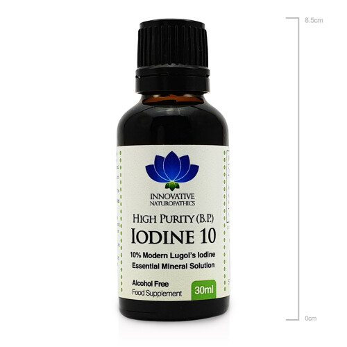 Innovative Naturopathics, 10% Lugol's Iodine Solution, 30ml 1
