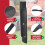 SPARES2GO Metal Blade for Flymo Chevron 32 Easimo EM032 RE320 Rollermo RM032 Speedimo Venturer Visimo VM032 Lawnmower (32cm, Type FLY046) 4