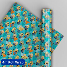 Despicable Me Wrapping Paper 4m Roll Wrap