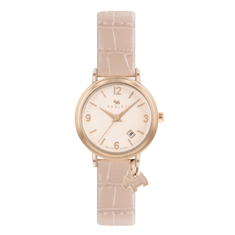 Radley London Radley Ladies Cobweb Croc Stepped Bezel Two Tone Strap Watch Ry21342 Not,Specified