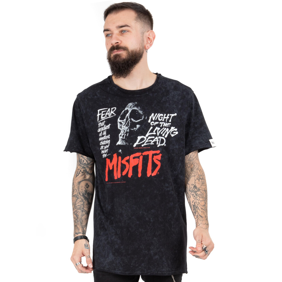 Misfits Short Sleeved T-Shirt (Mens Black)
