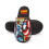 Marvel (9-10 UK) Marvel Spiderman Mule Slippers (Mens Black) 2
