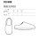 Peppa Pig (7-8 UK) Peppa Pig Mule Slippers (Mens Grey) 7