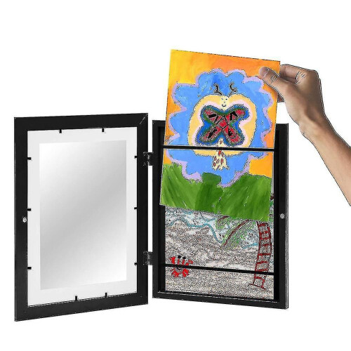 Kids Art Frames Front-open Easy Change Art Frame Drawings Artwork Picture Frames For Wall Tabletop 2