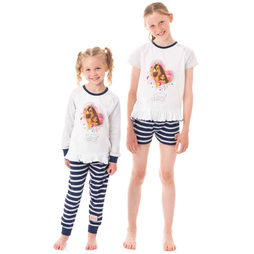 (Long Leg, 4-5 Years) DreamWorks Girls Blue Spirit Pyjamas