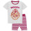 Harry Potter (S) Harry Potter Womens Grey Hogwarts Pyjamas 3