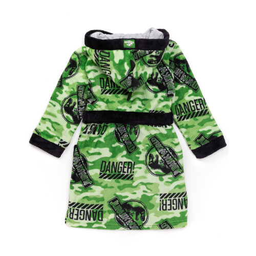 Jurassic World (8-9 Years) Jurassic World Bathrobe (Boys Green) 1