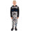 Playstation (5-6 Years) PlayStation Onesie (Boys Grey) 2