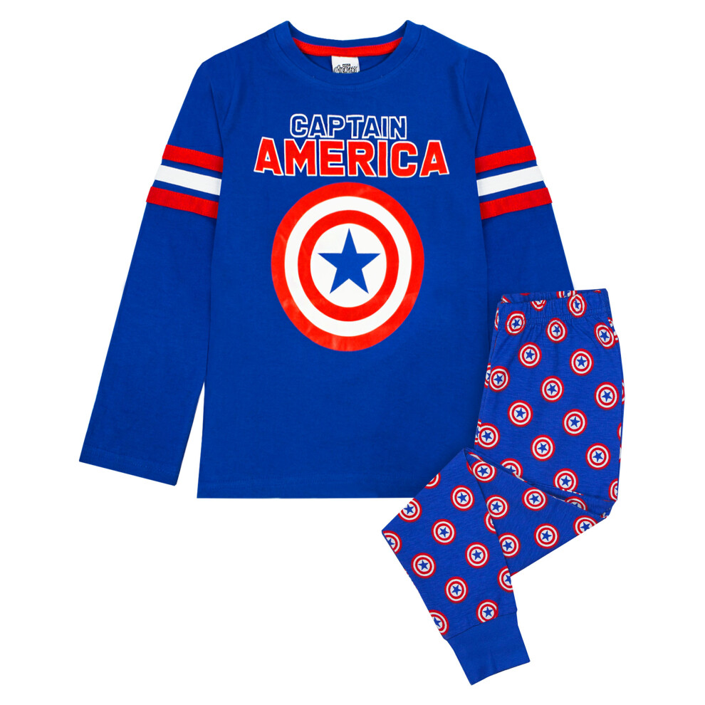 (2-3 Years) Marvel Captain America Shield Logo Boy's Pyjamas