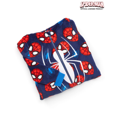 Marvel (9-10 Years) Marvel Spiderman Onesie (Boys Blue) 2
