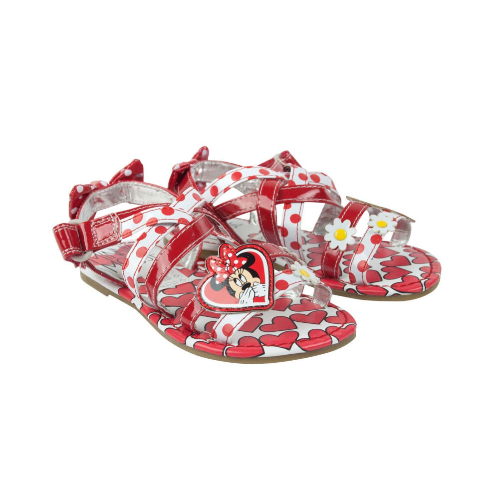 (9 UK) Disney Sliders (Girls Red)