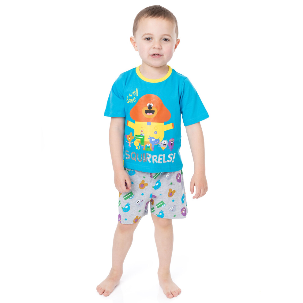 Hey Duggee Short Sleeve Short Leg Pyjama Set (Boys Blue)