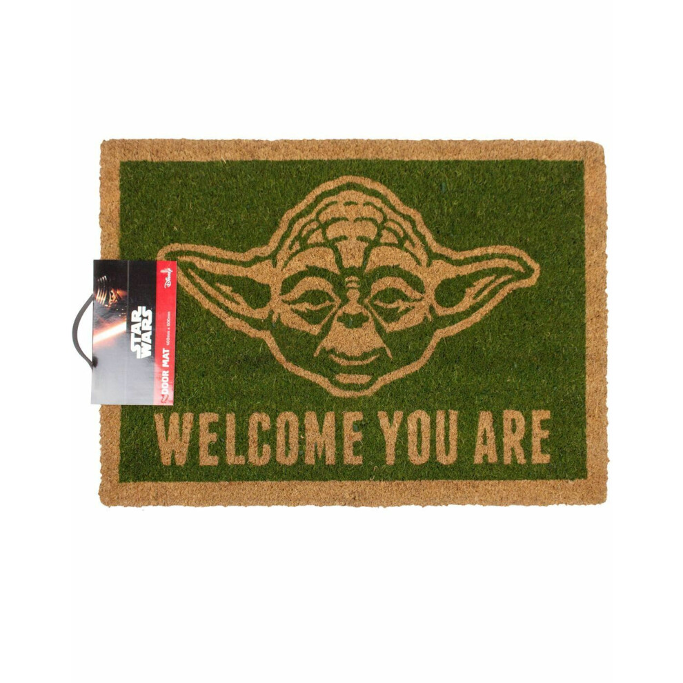 Star Wars Coir Door Mat (Unisex Green)