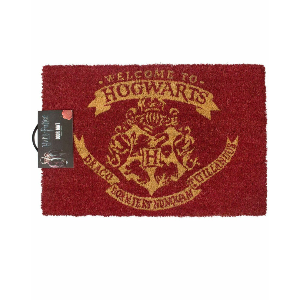 Harry Potter Coir Door Mat (Unisex Red)