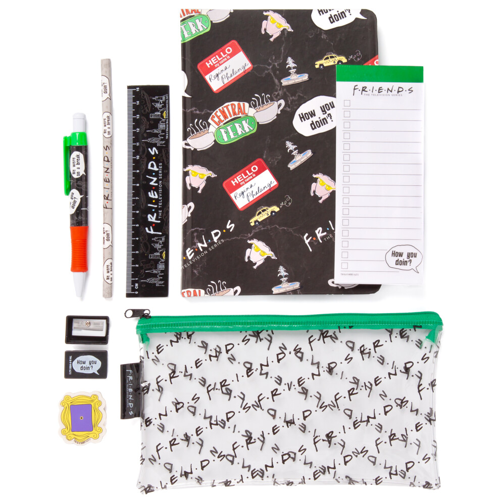 Friends Stationery Set (Womens Black)