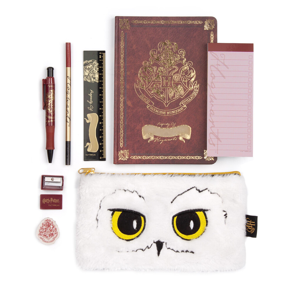 Harry Potter Stationery Set (Womens Red)