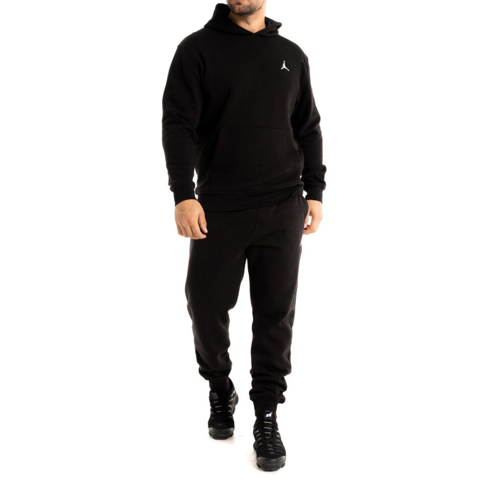 (L, Tracksuit Hoodie + Jogger) Jordan Brooklyn Fleece Printed Tracksuit