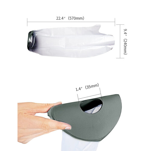 Protège-bras imperméable, sparadrap réutilisable et protecteur de bandage 2