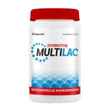 MULTILAC Synbiotyk Symbiotyk 50 capsules Linex Sanprobi flora support