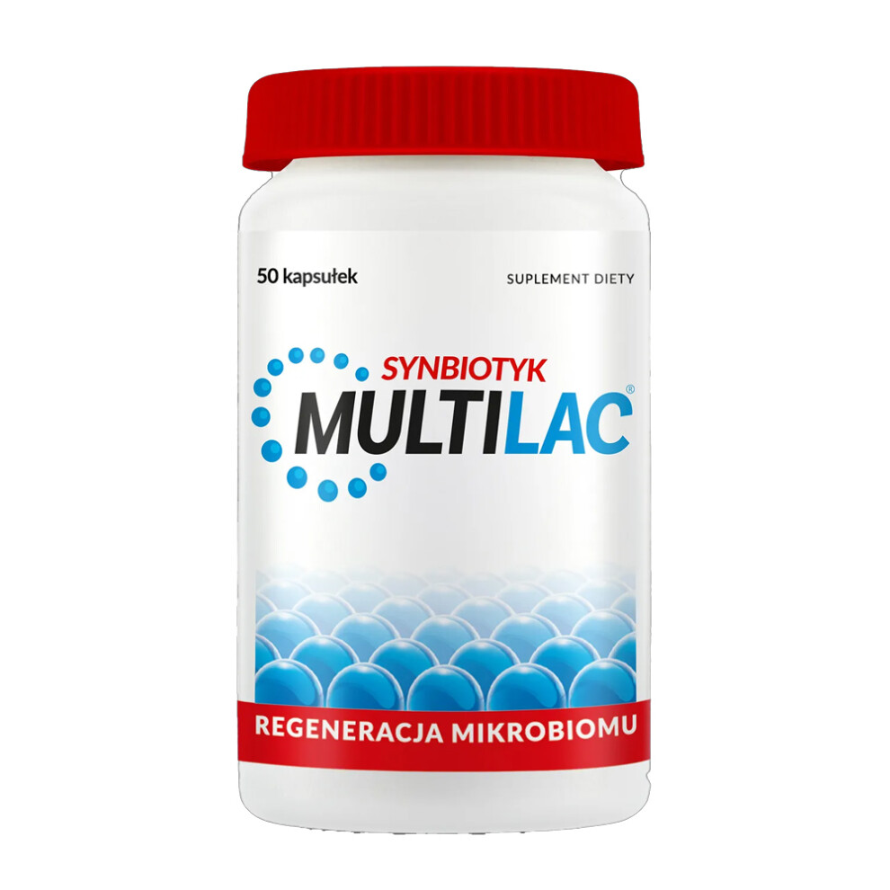 MULTILAC Synbiotyk Symbiotyk 50 capsules Linex Sanprobi flora support
