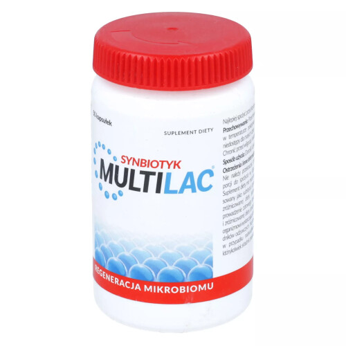 MULTILAC Synbiotyk Symbiotyk 50 capsules Linex Sanprobi flora support 1