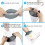 Waterproof bath foot cover - reusable plaster and bandage protector 6