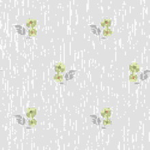 Grandeco Life Clematis Sprig Sage Wallpaper A73103