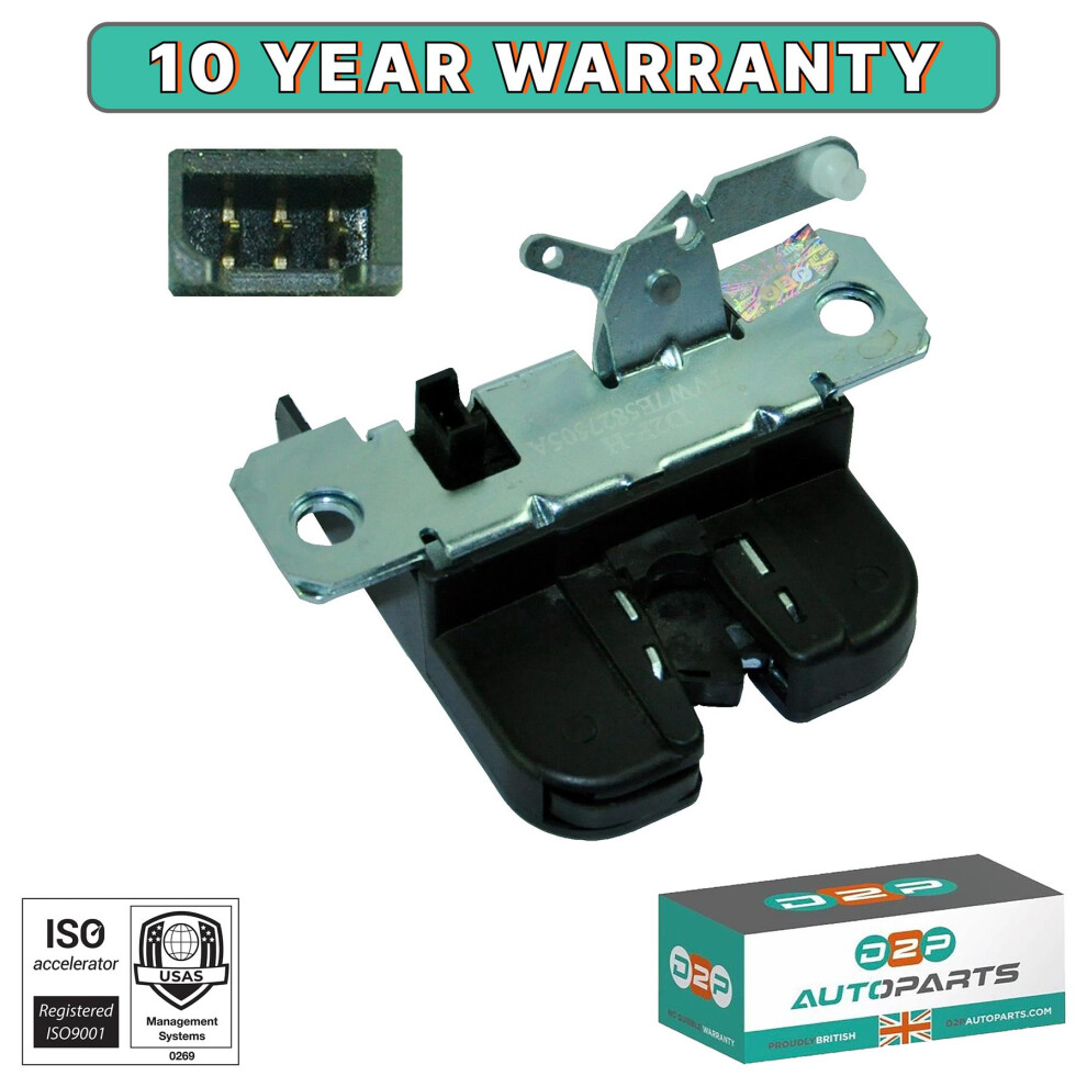 Tailgate Boot Lock Latch Catch Mechanism For Vw Multivan Mk5 Transporter T5 T6 5056167425274