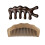 2 Pcs Natural Wooden Combs, Scalp Massage Comb 1