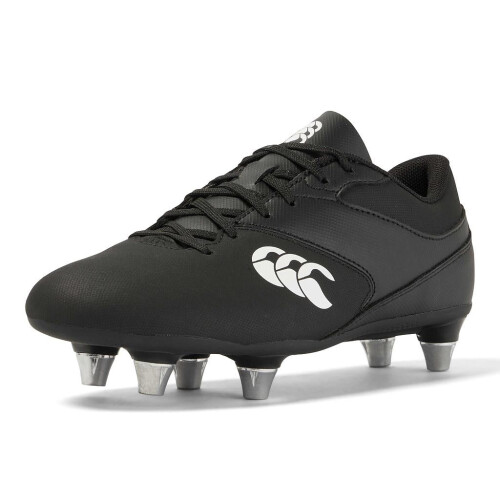(9, Black/White) Canterbury Phoenix Raze SG Rugby Boot