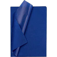 (Navy Blue) Gift Wrapping Tissue Paper - Metallic Gold Tissue Paper For Diy Crafts,pack Bags