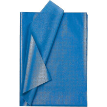 (Metallic Blue) Gift Wrapping Tissue Paper - Metallic Gold Tissue Paper For Diy Crafts,pack Bags