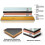 Born Pretty 2023,knife Sharpening Stone Kit, 4 Side Grit 400/1000 3000/8000 Water Stone, Non-slip Ba 3
