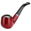 Captain Tobacco Pipe Red Smoking Pipe 1