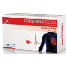 CORMEGA 1000 40 kap omega-3 EPA DHA Fish Oil Caps serce OLIMP