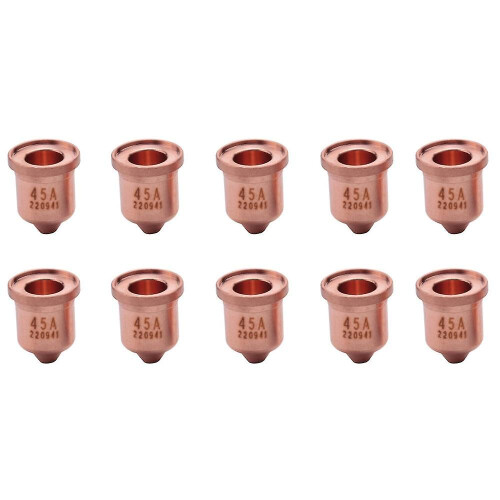 10pk Plasma Cutting Nozzle 220941 For 65/85/105