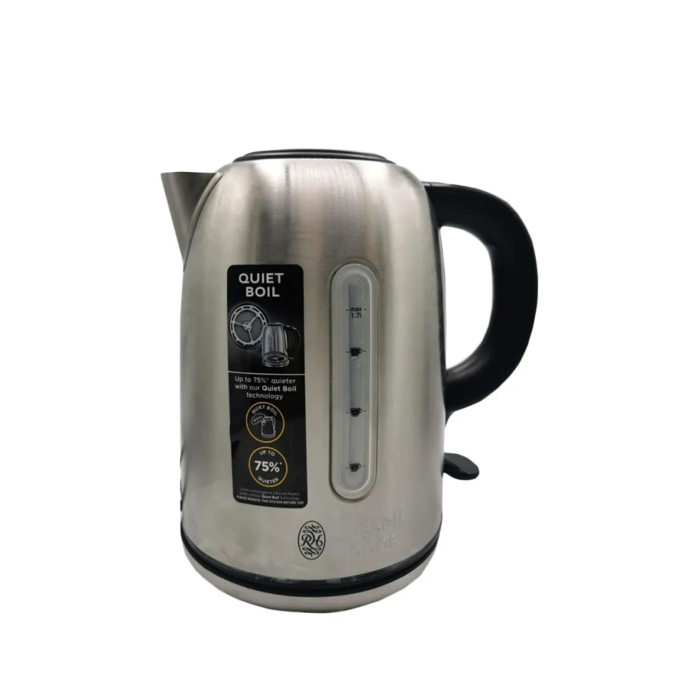 Russell Hobbs 20460 NEW Buckingham Quiet Boil Jug Kettle 3000W Stainless Steel