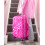 Barbie (Large) Barbie Suitcase (Girls Pink) 3