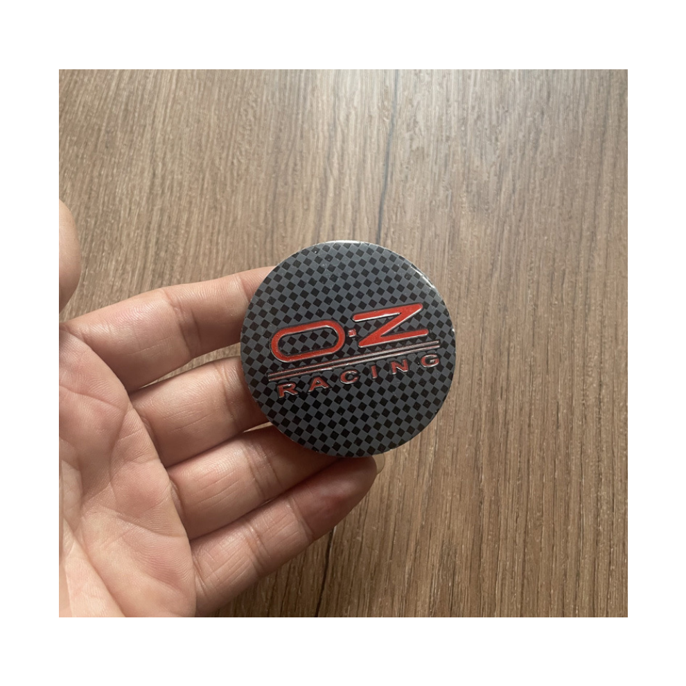 (65mm Grid Red) 4PCS 45/56/60/65MM OZ Racing Car Wheel Center Hub Cap Sticker-image-OPC-PDR2TZC-NEW