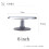 (C) 8-12inch Aluminum Alloy Turntable Decorating Scraper Set Rotating Cake Table Maker Tool 1