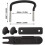 New 4 Pcs Roof Box Mounting U Bracket Car Van Mounting Fitting Kit, Universal Roof Box U-bolts  S With 8 Heavy Duty Lock Nuts, Roof Box Bracket Instal 3