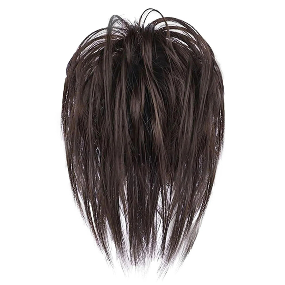 Closkye (Brown) Claw Clip In Ponytail Extensions Real Remy Human Hair Thick Piece Pony Tail