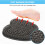 Douche voet scrubber, voet reiniging massage pad 3
