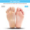 Douche voet scrubber, voet reiniging massage pad 4