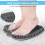 Douche voet scrubber, voet reiniging massage pad 5