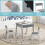 Casart Kid's Table & Chairs Set with Double-sized Tabletop & Hidden Storage Space 8