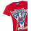 DC Comics (X-Large) DC Comics Short Sleeved T-Shirt (Womens Red) 3