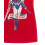 DC Comics (X-Large) DC Comics Short Sleeved T-Shirt (Womens Red) 2