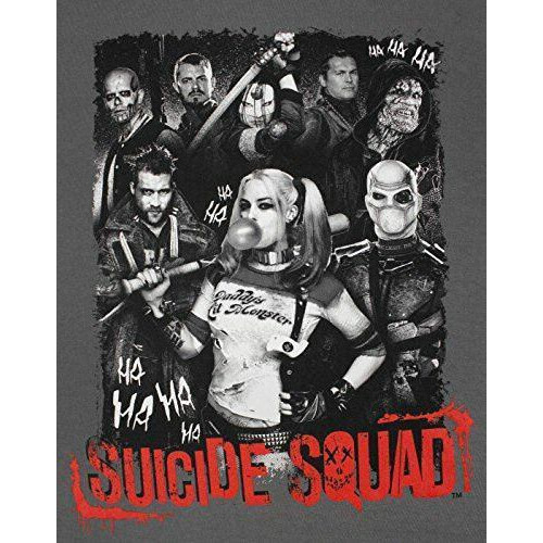 DC Comics (Small) DC Comics Suicide Squad Short Sleeved T-Shirt (Unisex Grey) 1