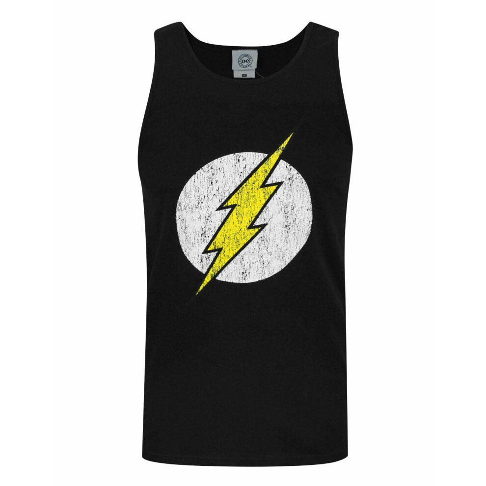 (Medium) DC Comics Vest (Mens Black)